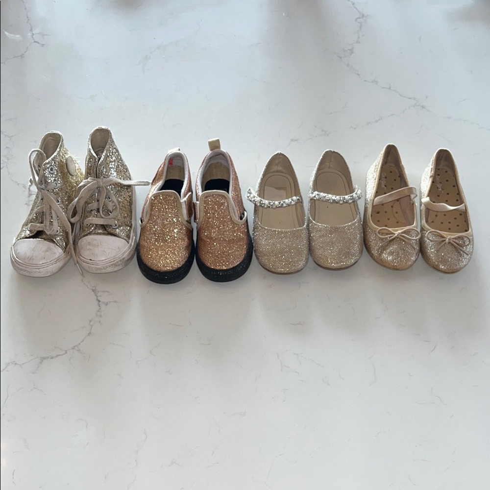 Glitter Toddler Girls Size 9 and 10
